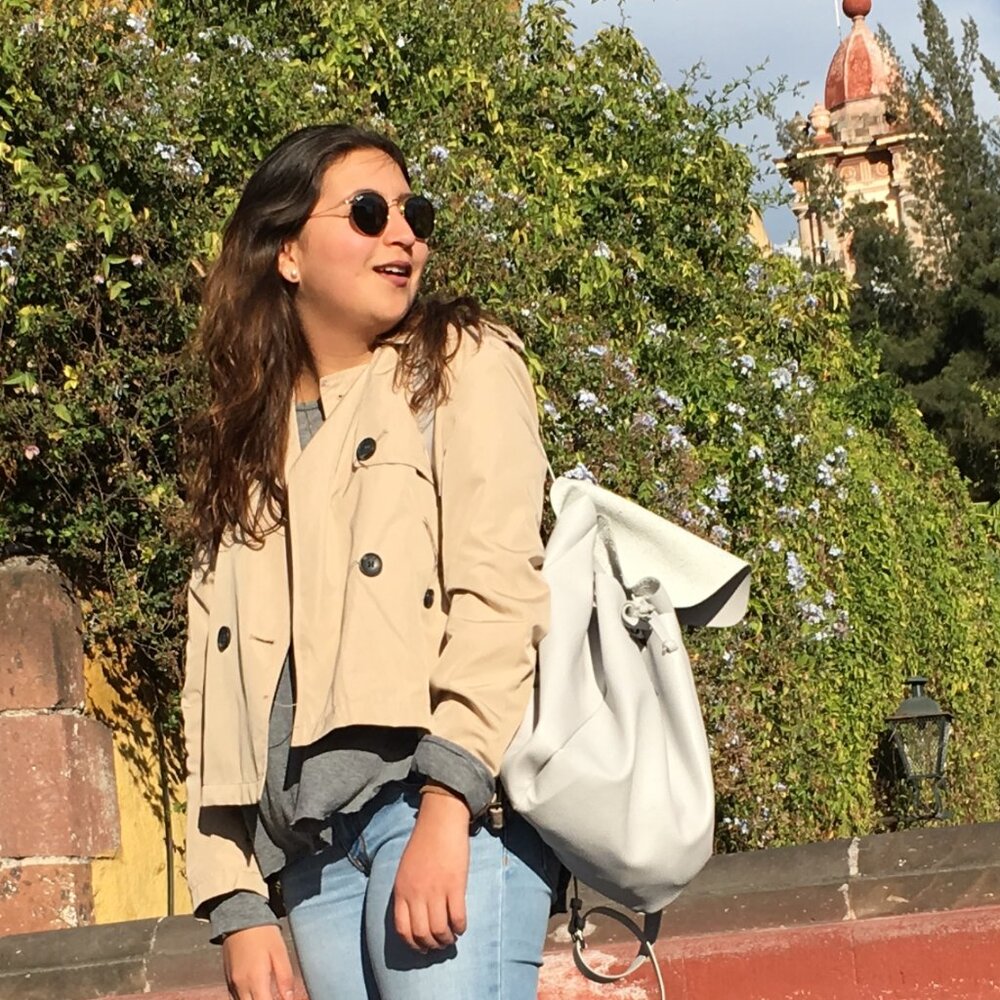 Crop trench coat